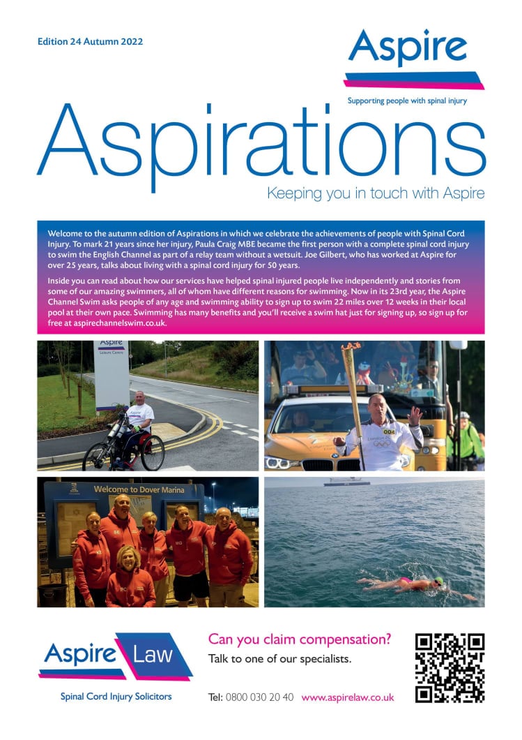 Aspirations autumn 2022 front cover