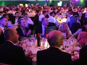 Guests enjoying the Sports Quiz Dinner