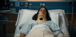 Holby City's Lucky paralysed by a spinal cord injury