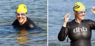 Gemma only started swimming properly in 2018 but this year is taking on a Relay Channel Swim