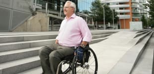 EY leaders take part in wheelchair challenge